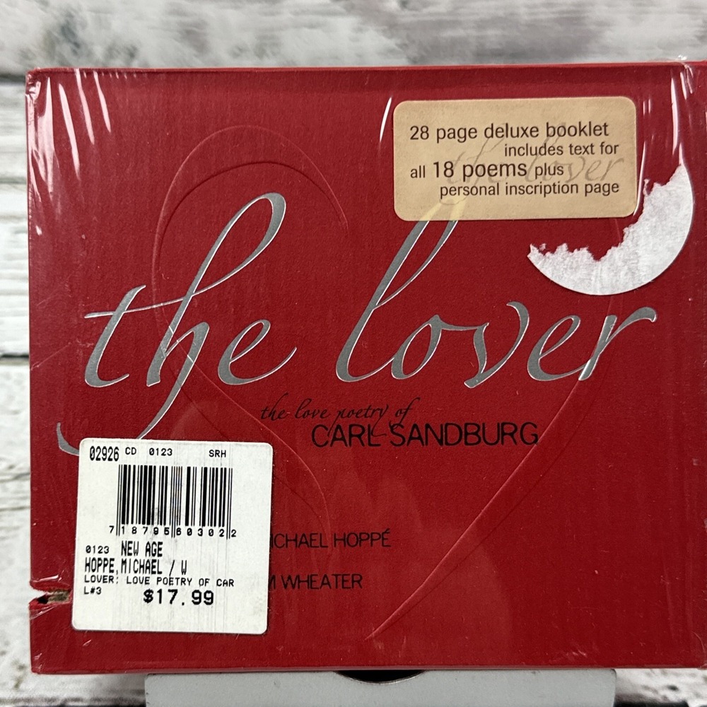 Carl Sandburg - Michael Hoppé, Tim Wheater – The Lover (The Love Poetry) CD 2001